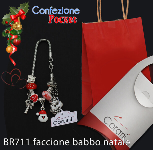 Corani cod. BR711 faccione babbo natale