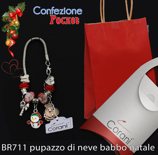 Corani cod. BR711 pupazzo di neve babbo natale