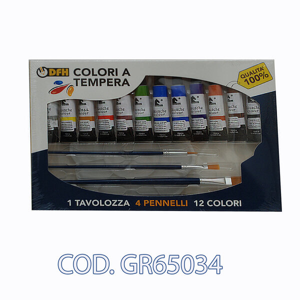 Colori a tempera cod. GR65034