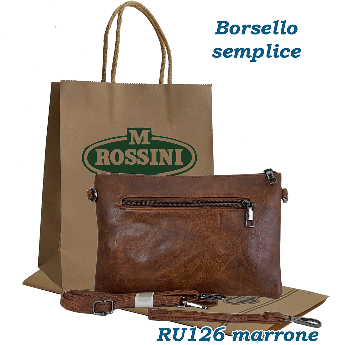 Rossini cod. RU126 marrone.